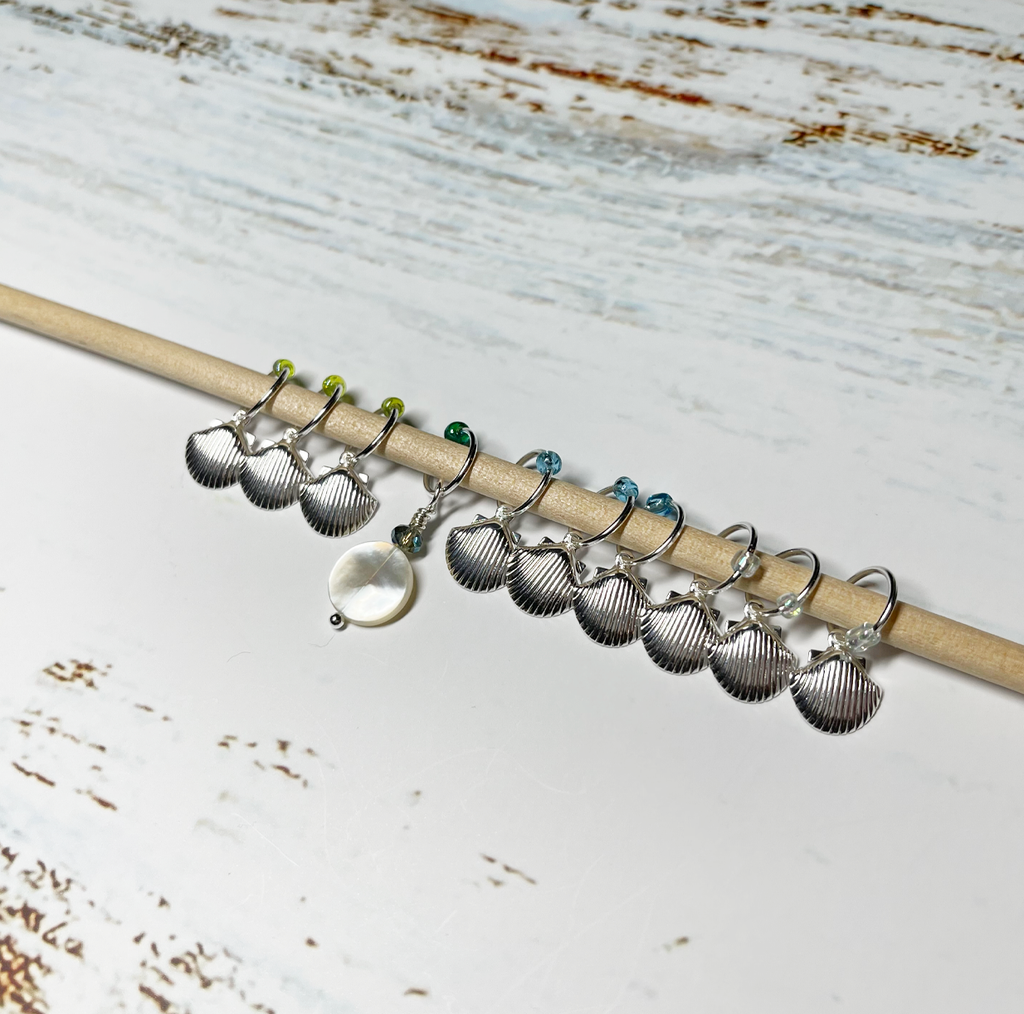 Metal Stitch Markers, Knitting Stitch Markers, Handmade Markers