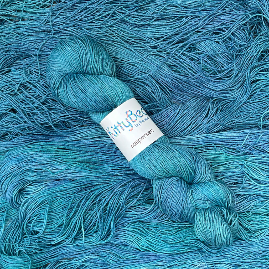 Caspersen: Organic Cotton Linen Yarn | Hand-Dyed Skeins | KittyBea by the  Sea