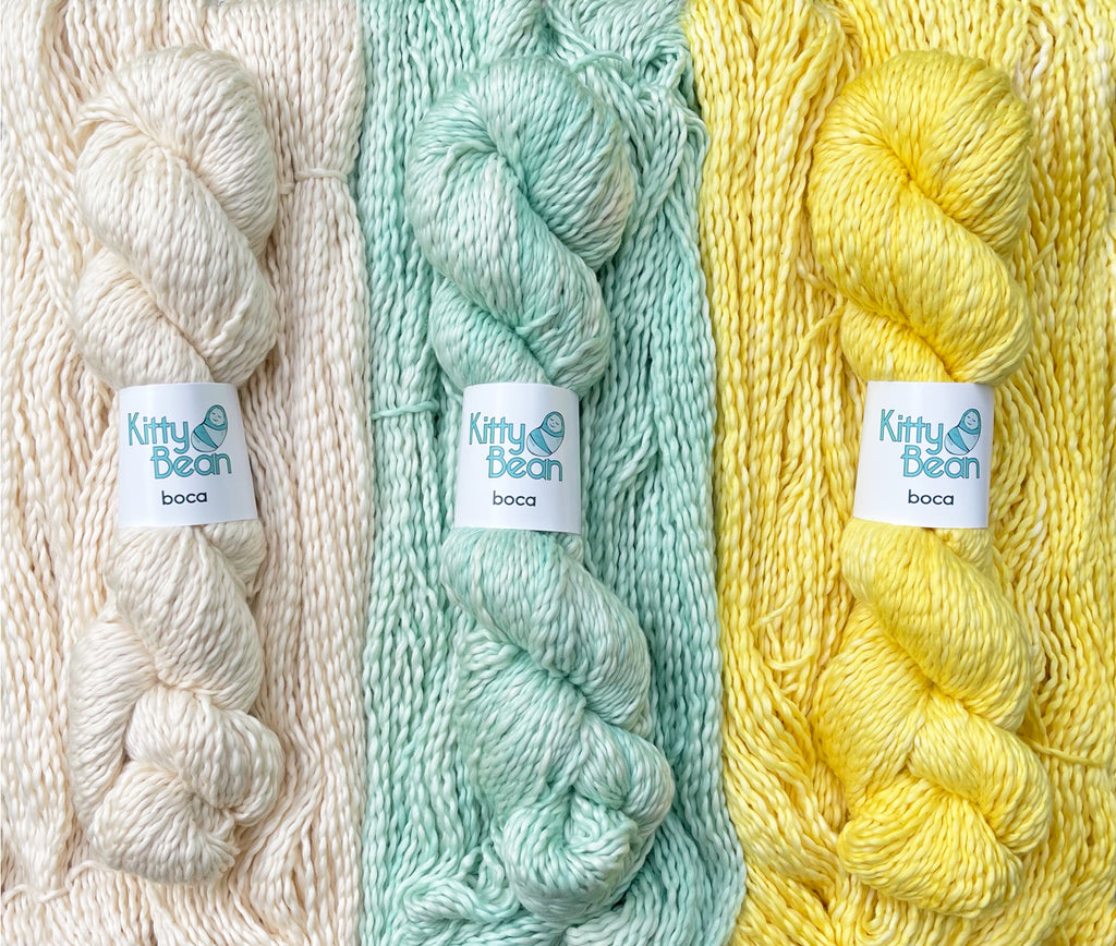 Captiva: Cotton DK Yarn | Hand-Dyed Skeins | KittyBea by the Sea